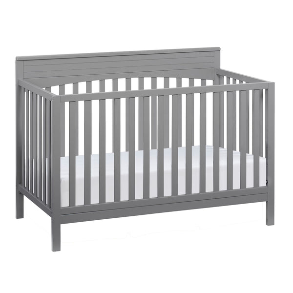 Oxford Baby Harper 4 - in - 1 Convertible Crib, Dove Gray, GREENGUARD Gold Certified, Wooden Crib