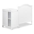 Davinci Charlie 4 - in - 1 Convertible Mini Crib & Changer in White