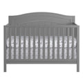 Oxford Baby North Bay 4 - in - 1 Convertible Crib, Snow White, GREENGUARD Gold Certified, Wooden Crib