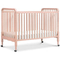 Davinci Jenny Lind 3 - in - 1 Convertible Crib in Pink Blush