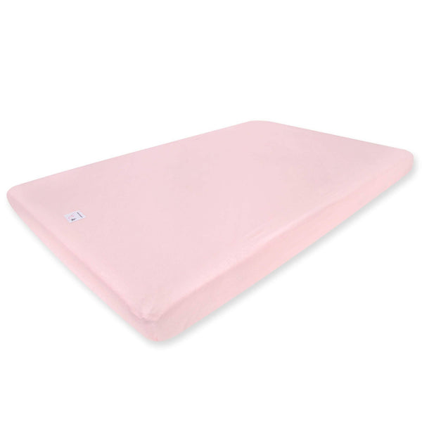 Burt's Bees Baby Organic Cotton Mini Fitted Crib Sheet in Blossom