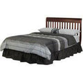 Dream on Me Brody 5 - in - 1 Convertible Crib with Changer. Cherry