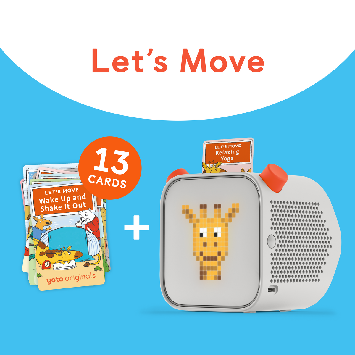 Yoto Player + Let's Move Bundle