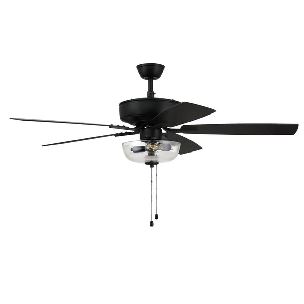 Craftmade 52" Pro Plus 101 Indoor Ceiling Fan Flat Black
