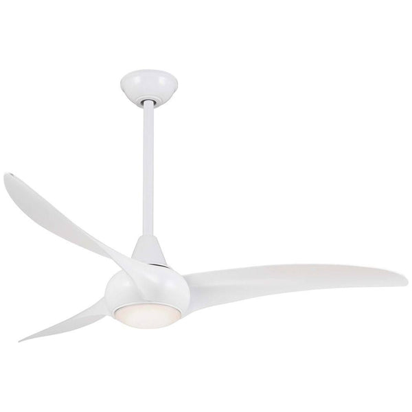 Minka Aire Light Wave 52" Ceiling Fan, White