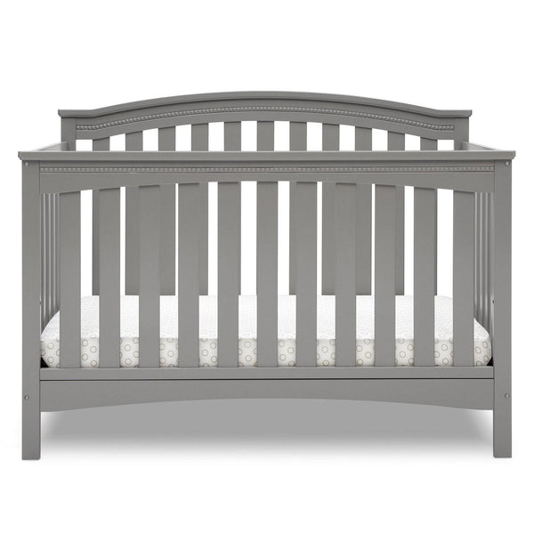 Delta Children Waverly 6 - in - 1 Convertible Baby Crib. Grey