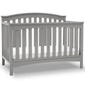 Delta Children Waverly 6 - in - 1 Convertible Baby Crib. Grey
