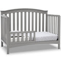 Delta Children Waverly 6 - in - 1 Convertible Baby Crib. Grey